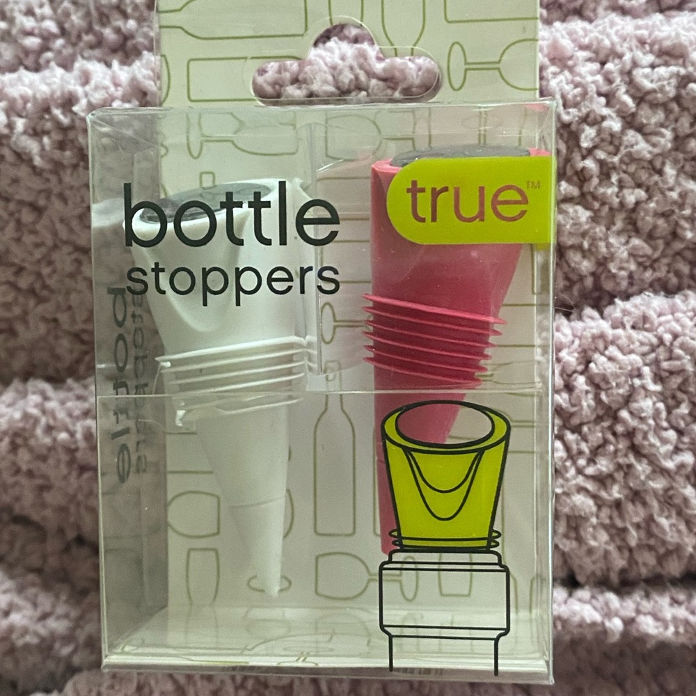 TRUE Cone Silicone Bottle Stoppers